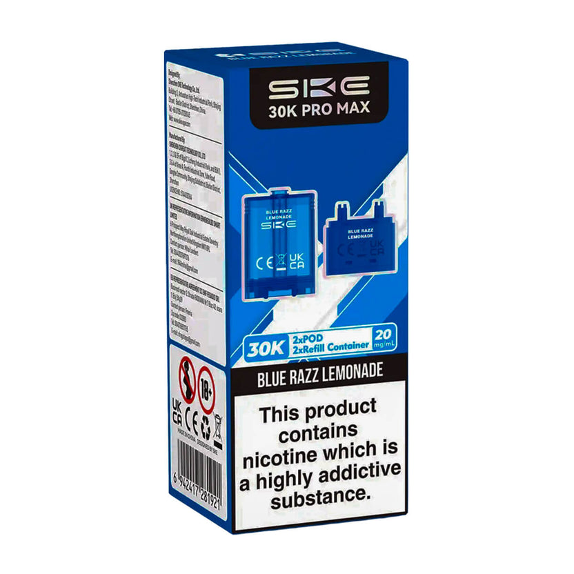 Blue Razz Lemonade SKE 30K Pro Max Prefilled Pod + Refill