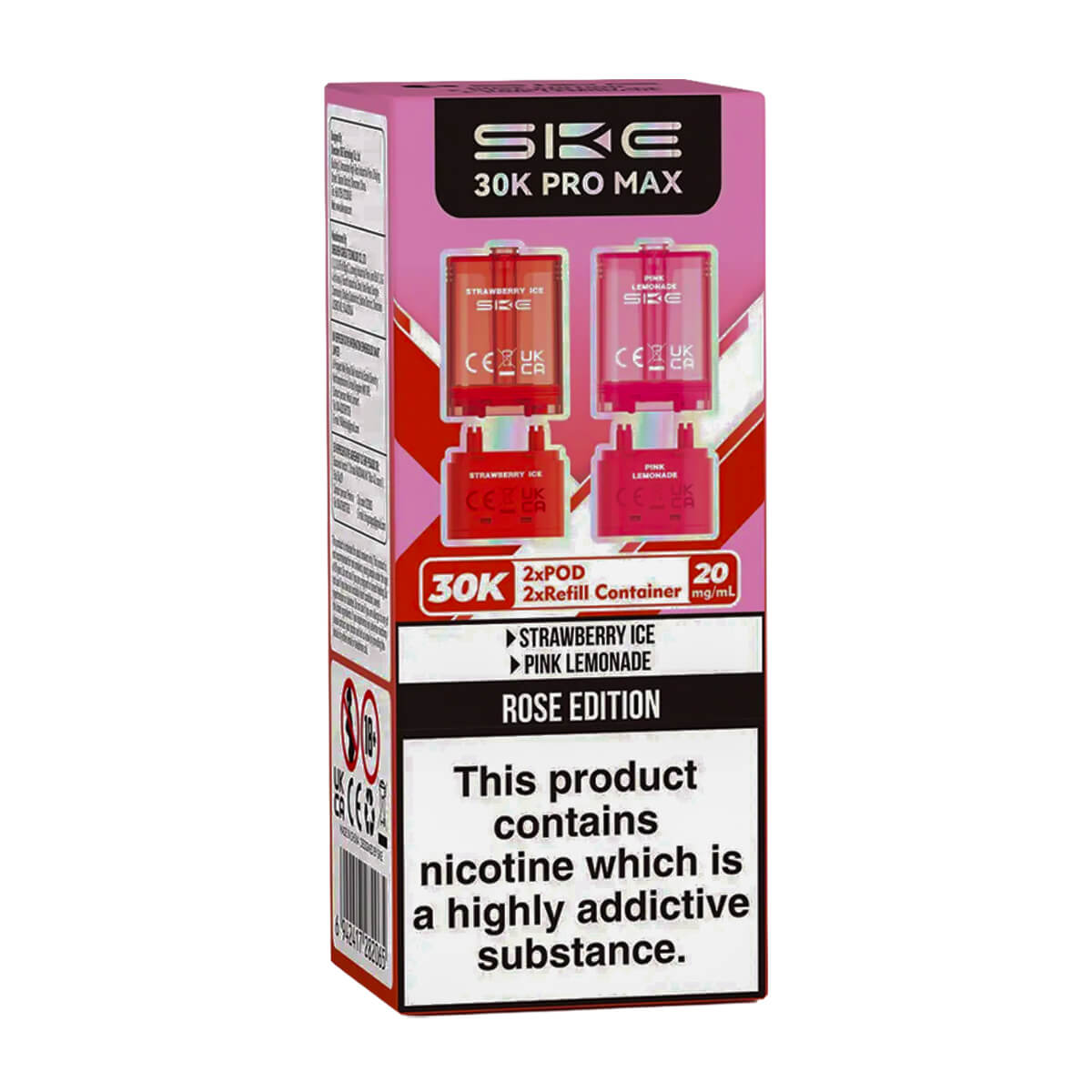 Rose Edition SKE 30K Pro Max Prefilled Pod + Refill
