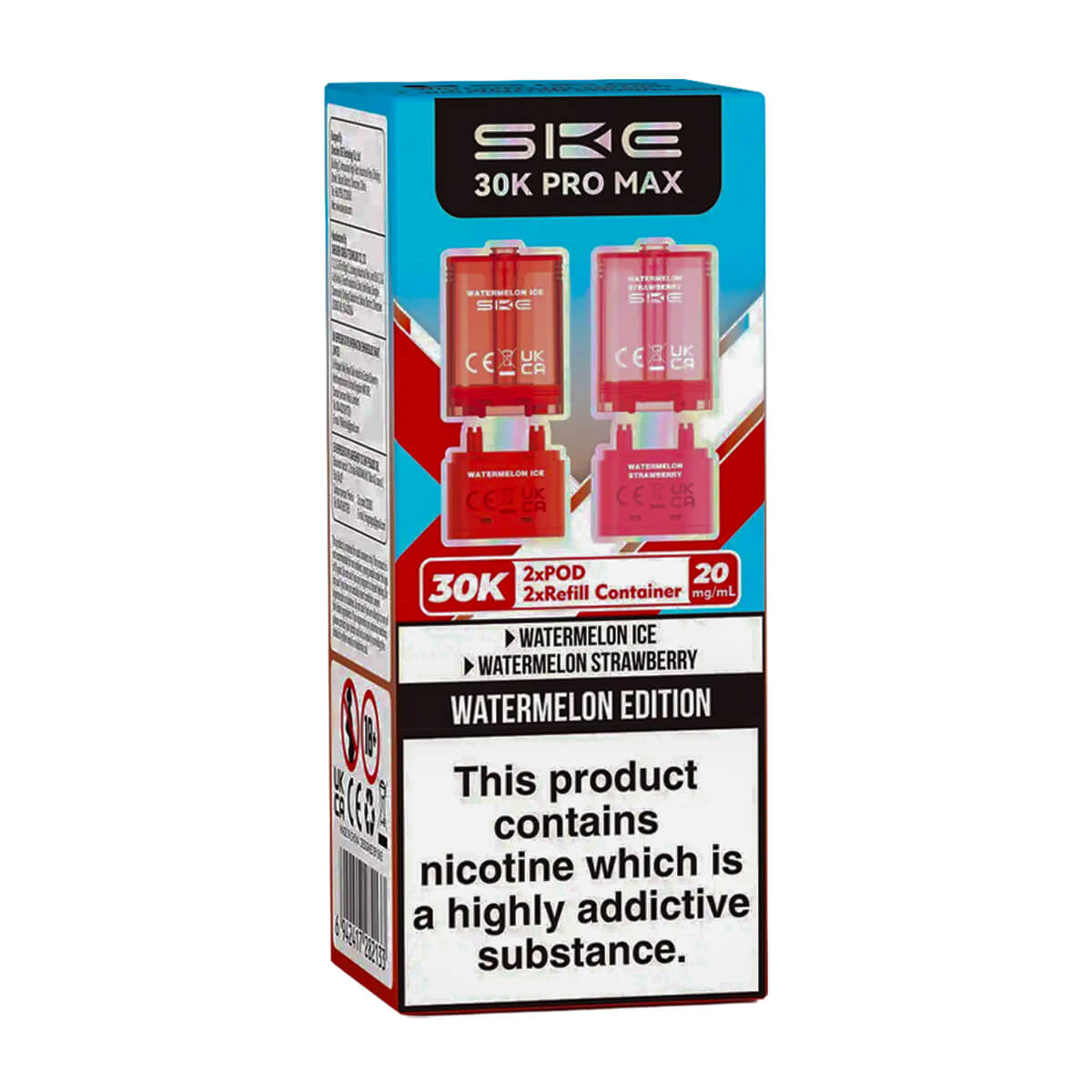 Watermelon Edition SKE 30K Pro Max Prefilled Pod + Refill Vape 360 Uk Watermelon Edition SKE 30K Pro Max Prefilled Pod + Refill Vape 360 Uk
