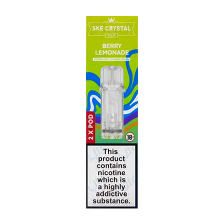Berry Lemonade Crystal Plus Prefilled Pods by SKE