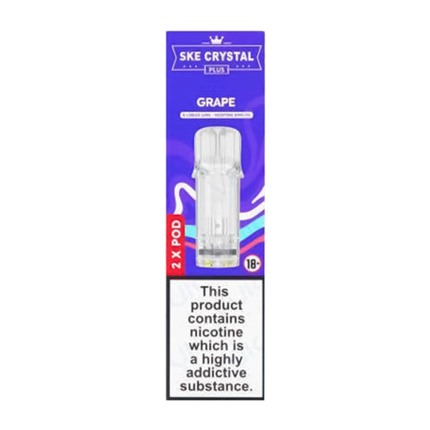 Grape Crystal Plus Prefilled Pods by SKE
