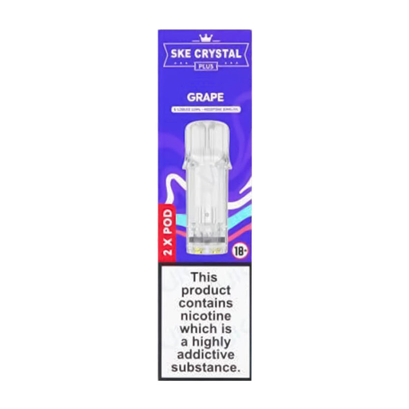 Grape Crystal Plus Prefilled Pods by SKE