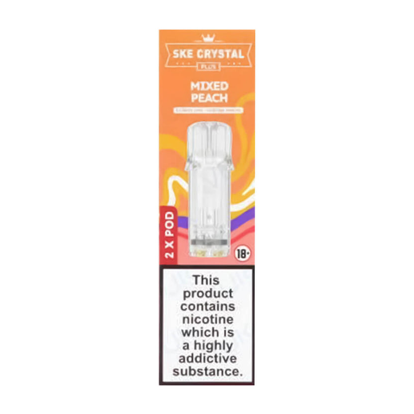 Mixed Peach Crystal Plus Prefilled Pods by SKE