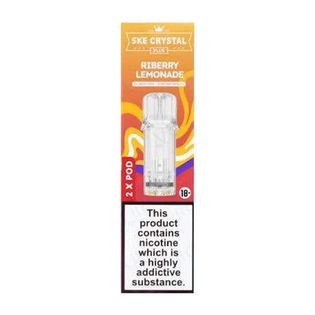 Riberry Lemonade Crystal Plus Prefilled Pods by SKE