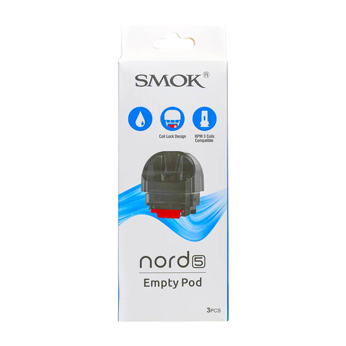 Smok Nord 5 Replacement Pods - Pack Of 3