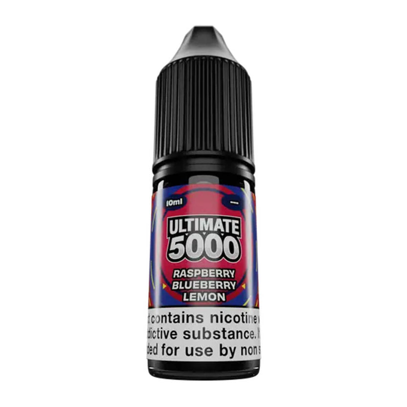 Raspberry Blueberry Lemon Nic Salt E-Liquid by Ultimate 5000