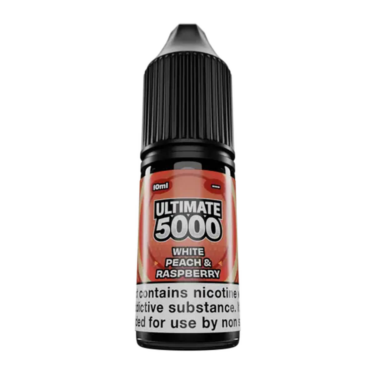 white peach raspberry vape juice White Peach & Raspberry Nic Salt E-Liquid by Ultimate 5000