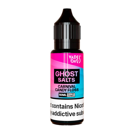 Carnival Candy Floss Ghost Nic Salt E-Liquid by Vapes