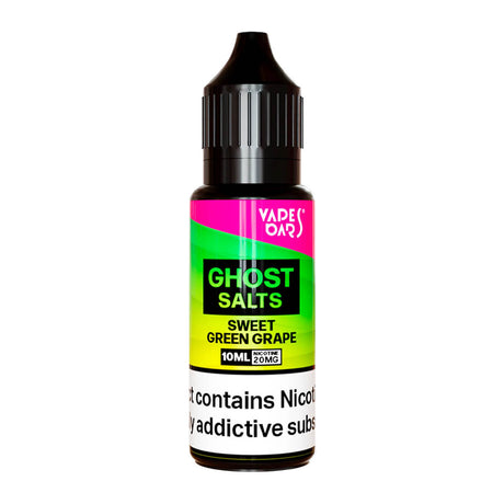 Sweet Green Grape Ghost Nic Salt E-Liquid by Vapes