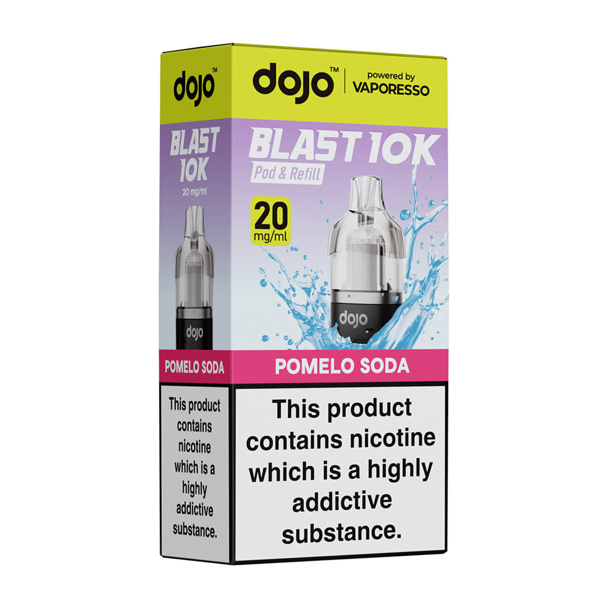 Pomelo Soda DoJo Blast 10k Prefilled Pods + Refills by Vaporesso