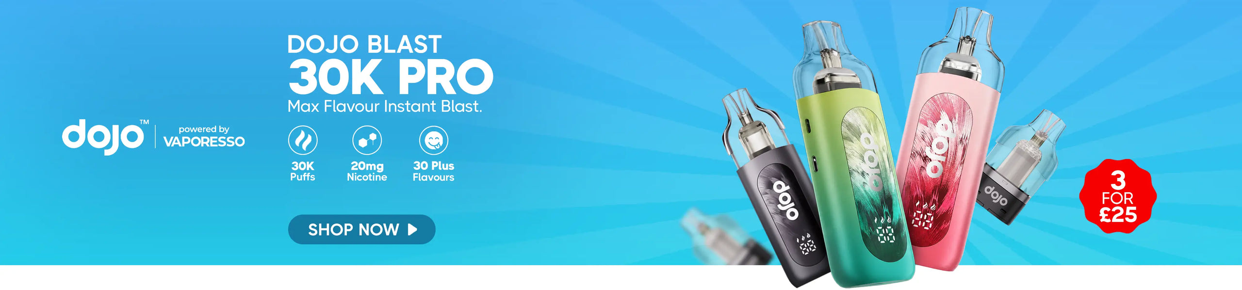 Shop DoJo Blast 30k Kit & Refill Pods