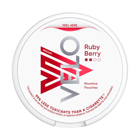 Ultra Ruby Berry Velo Nicotine Pouches