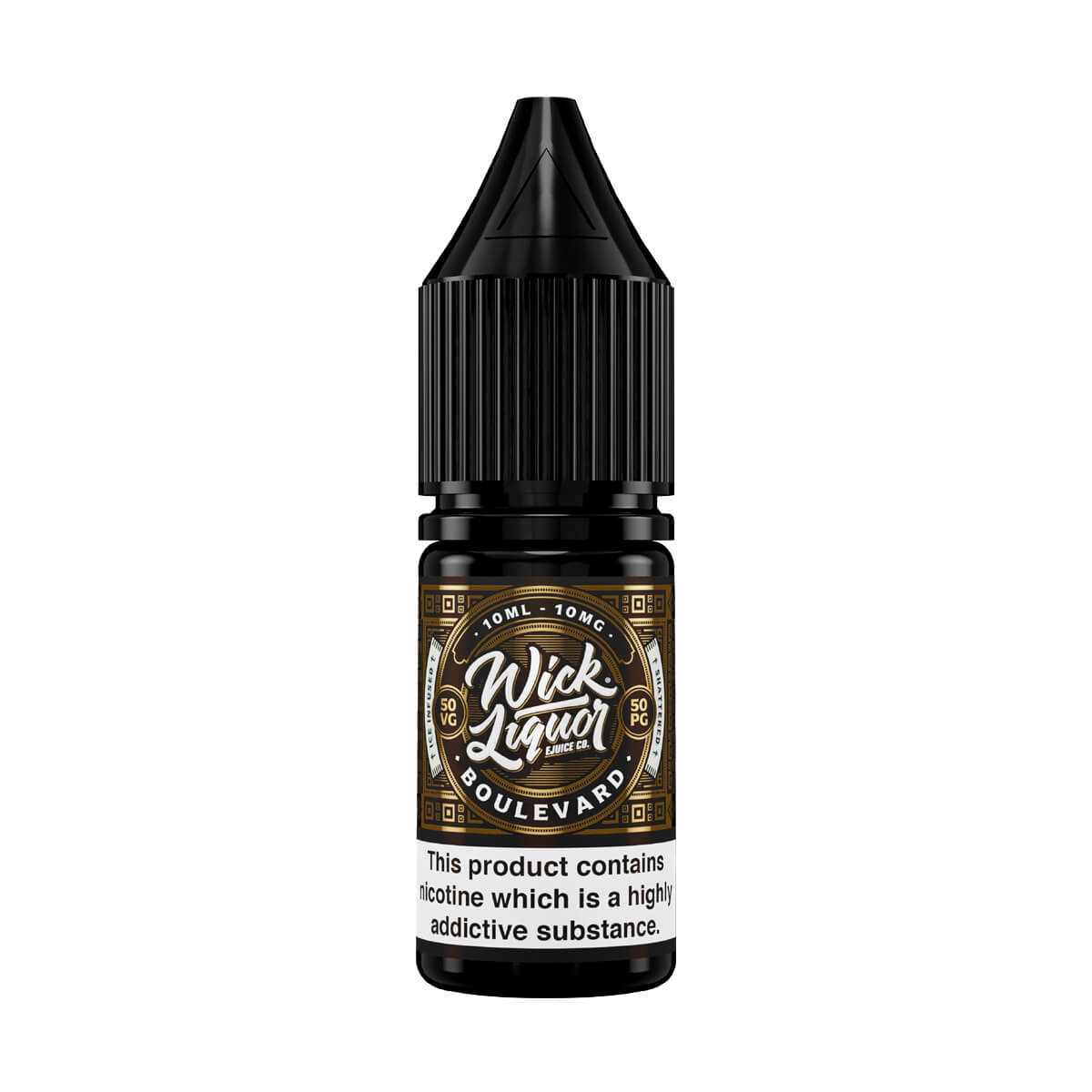 Boulevard Shattered Nic Salt E-Liquid by Wick Liquor