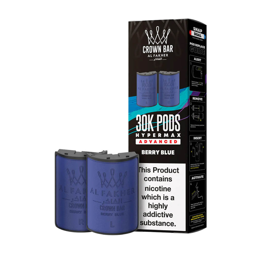 Berry Blue Al Fakher 30K Hypermax Refill Pods
