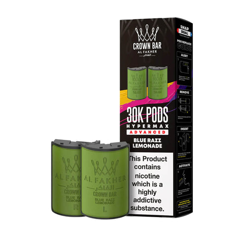 Blue Razz Lemonade Al Fakher 30K Hypermax Refill Pods