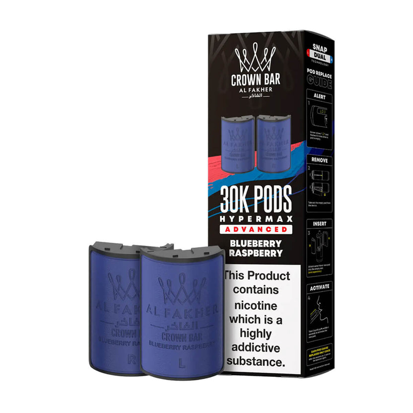 Blueberry Raspberry Al Fakher 30K Hypermax Refill Pods