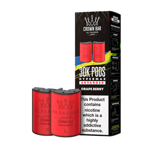 Grape Berry Al Fakher 30K Hypermax Refill Pods