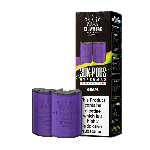 Grape Al Fakher 30K Hypermax Refill Pods