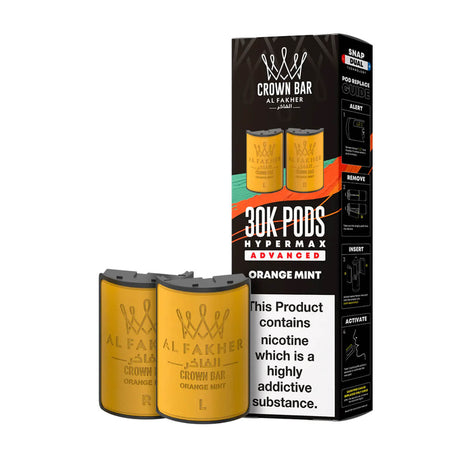 Orange Mint Al Fakher 30K Hypermax Refill Pods