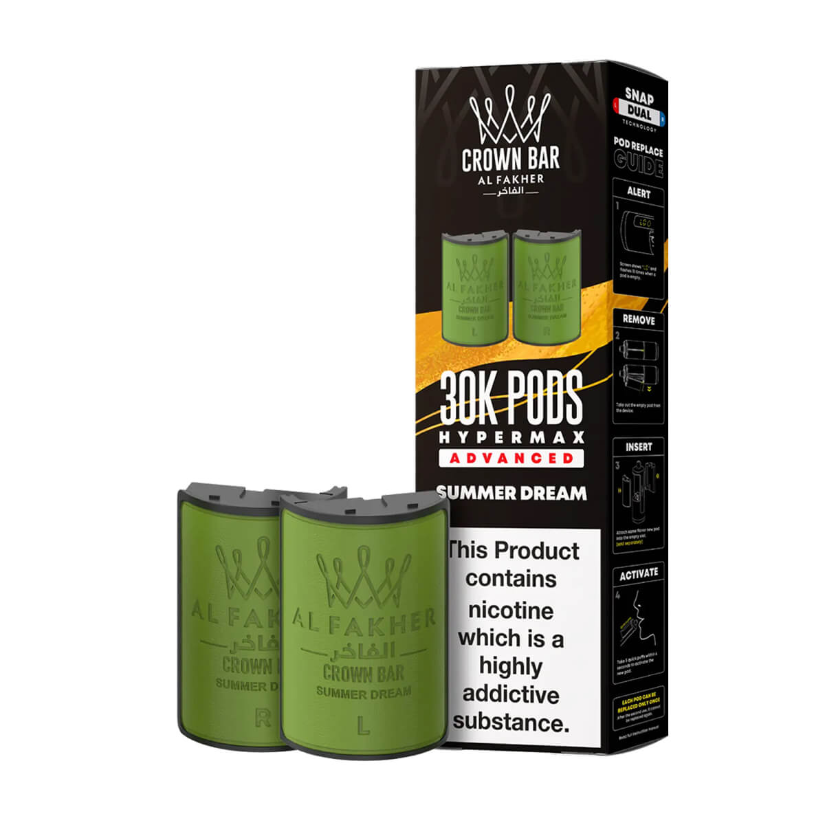 Summer Dream Al Fakher 30K Hypermax Refill Pods Vape 360 Uk Summer Dream Al Fakher 30K Hypermax Refill Pods Vape 360 Uk