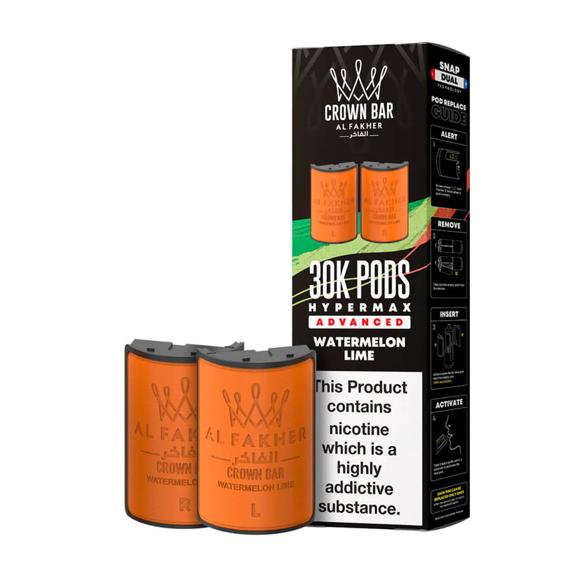 Watermelon Lime Al Fakher 30K Hypermax Refill Pods