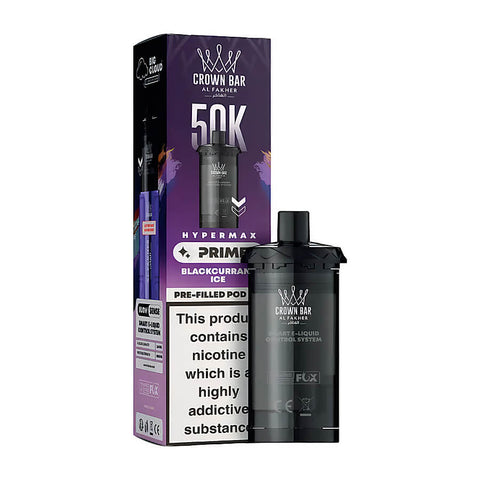 Blackcurrant Ice Al Fakher Hypermax Prime 50K Refill Pods
