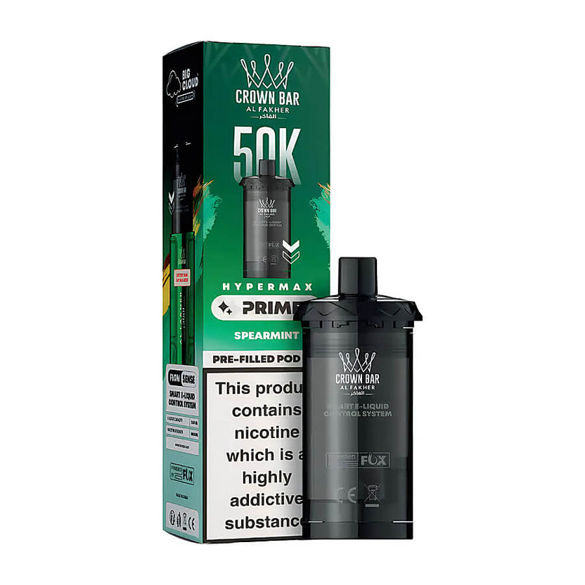 Spearmint Al Fakher Hypermax Prime 50K Refill Pods
