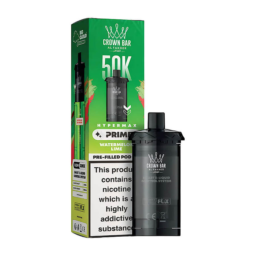 Watermelon Lime Al Fakher Hypermax Prime 50K Refill Pods