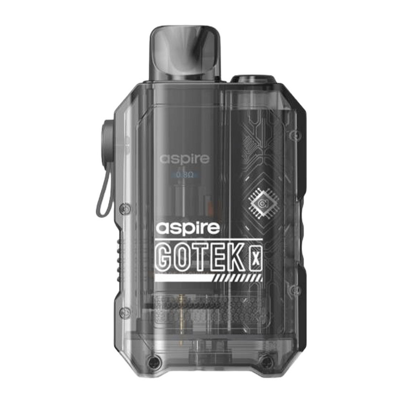 Aspire Gotek X Pod Vape Kit - Translucent Black