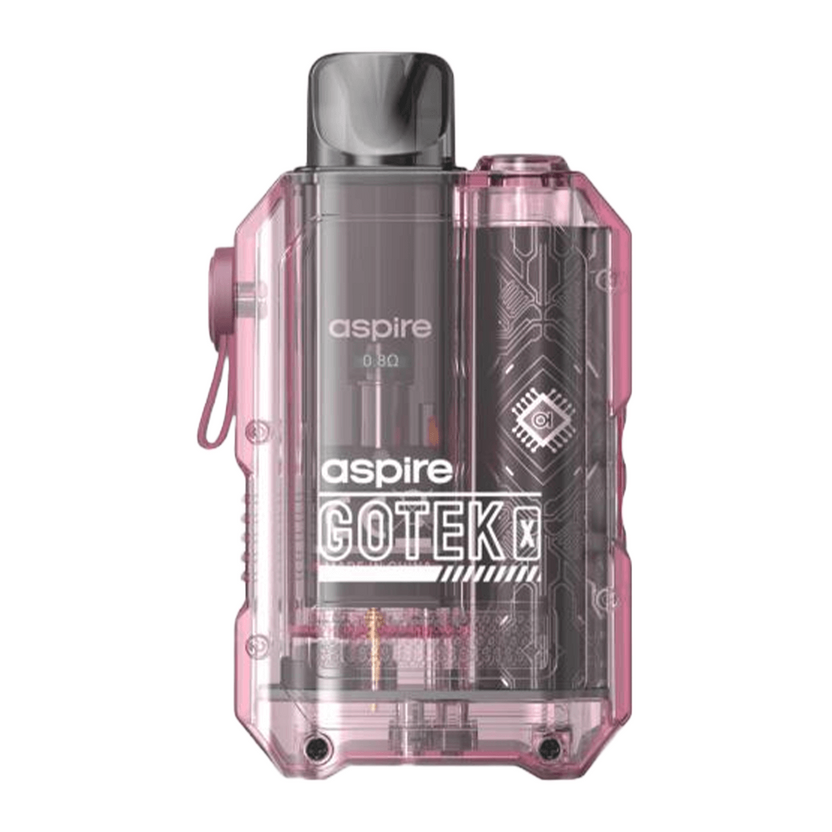 Aspire Gotek X Pod Vape Kit - Translucent Pink