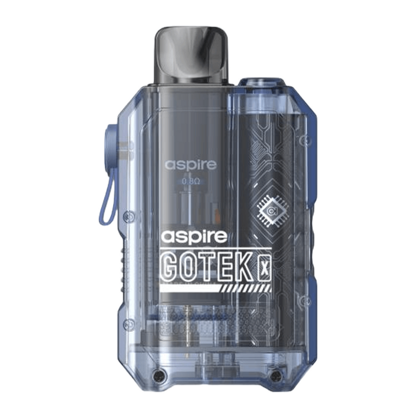 Aspire Gotek X Pod Vape Kit - Translucent Royal Blue