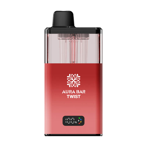 Crystal Prime Aura Bar Twist 40K Vape Kit - Cherry Ice & Cherry Cola