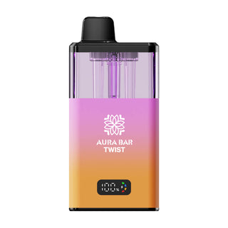 Crystal Prime Aura Bar Twist 40K Vape Kit - Fruit Bomb & Blue Razz Gummy Bear