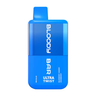 Bloody Mary Bar Ultra Twist 20k Vape Kit - Mr Blue & Blueberry Cherry Cranberry