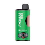 Dovpo Ayce Bar 3000 4 in 1 Disposable Pod Vape Kit Green Bar