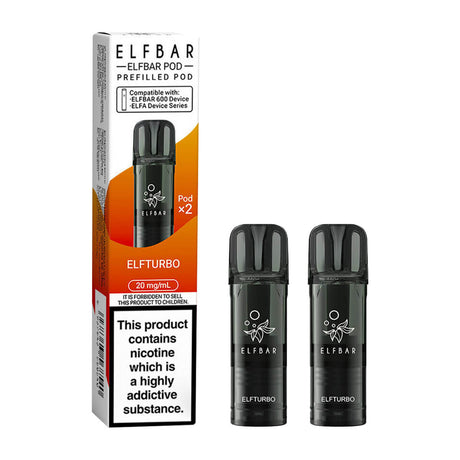 Elfturbo ELF Bar 600 Prefilled Pods