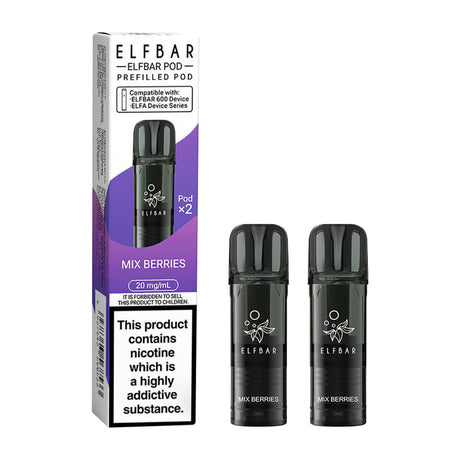 Mix Berries ELF Bar 600 Prefilled Pods