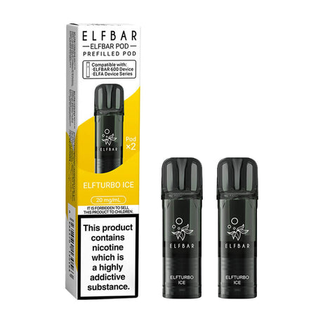 Elfturbo Ice ELF Bar 600 Prefilled Pods
