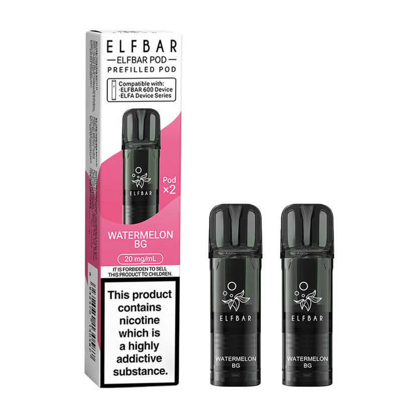 Watermelon BG ELF Bar 600 Prefilled Pods