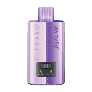 ELF Bar Dual 10k Prefilled Vape Kit - Grape Edition