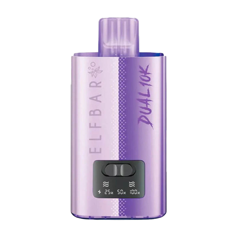 ELF Bar Dual 10k Prefilled Vape Kit - Grape Edition
