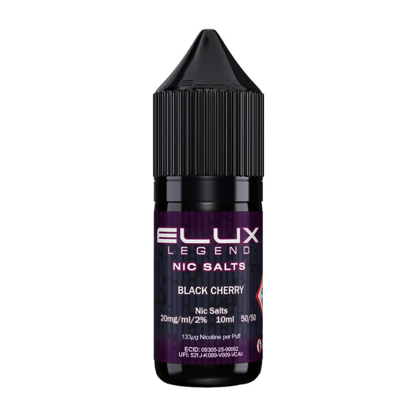 Black Cherry Nic Salt E-liquid By Elux Legend