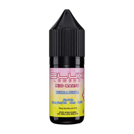 Hubbla Bubbla Nic Salt E-liquid By Elux Legend