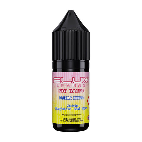 Hubbla Bubbla Nic Salt E-liquid By Elux Legend