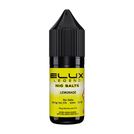 Lemonade Nic Salt E-liquid By Elux Legend