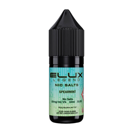 Spearmint Nic Salt E-liquid By Elux Legend