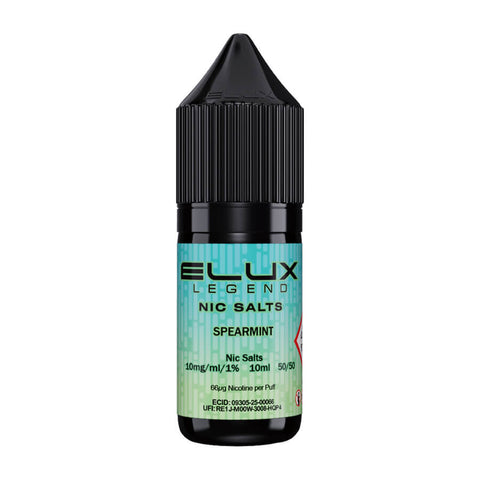 Spearmint Nic Salt E-liquid By Elux Legend