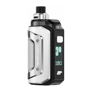 Geek Vape Aegis Hero 5 Vape Kit - Steel Silver