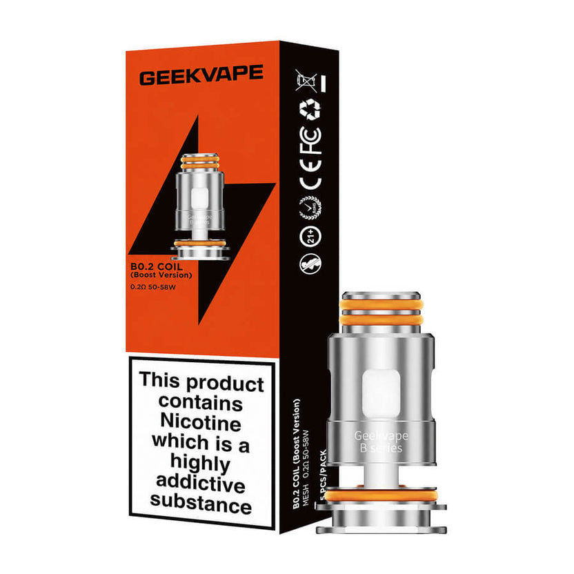 Geekvape B Series Boost Replacement Coils - 0.2 Ohm - Boost