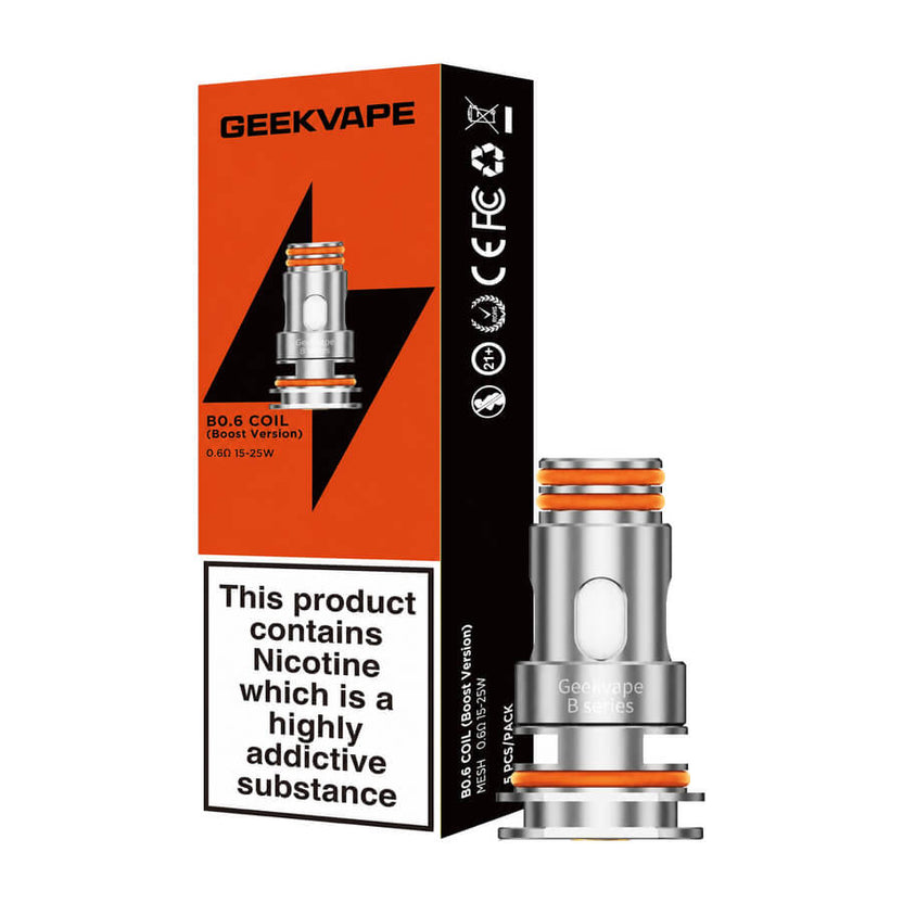 Geekvape B Series Boost Replacement Coils - 0.6 Ohm - Boost